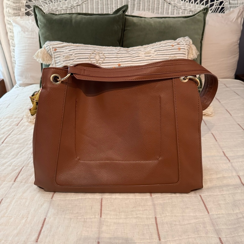 Steve Madden Faux Leather Shoulder Bag - Picture 2 of 11